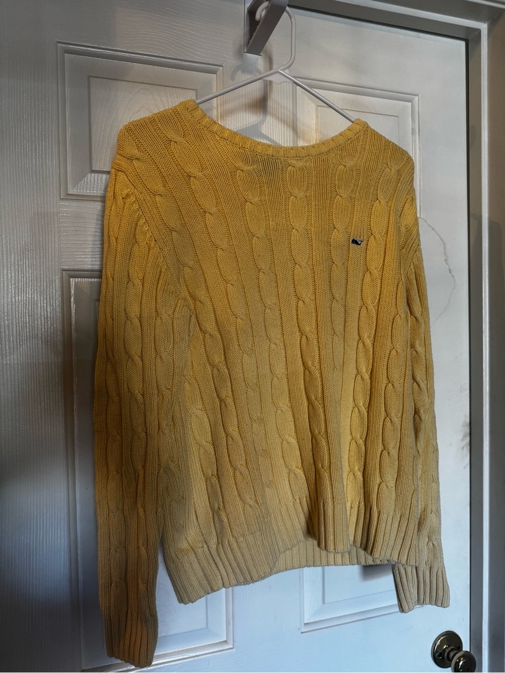 Vineyard Vines Cable-knit Sweater in Yellow